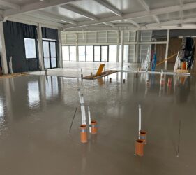Mullingar Rugby Club _Fast Floor UFH Screed 900 m2 _contractor Shay Murtagh Precast Ltd