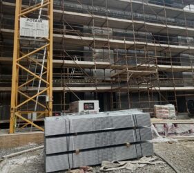 3500m2 Alpha Screed delivered in 6 days | Mobile Screed Factory | Fast Floor Screed Ltd