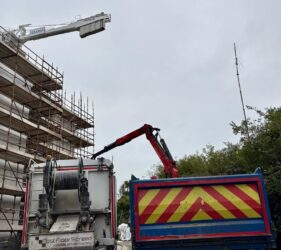 Onsite Mobile Screed Factory | screed suitable for apartments | Fast Floor Screed Ltd