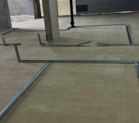 Mobile Screed Factory | 3500m2 Alpha Screed delivered in 6 days by one Fast Floor Screed Ltd crew